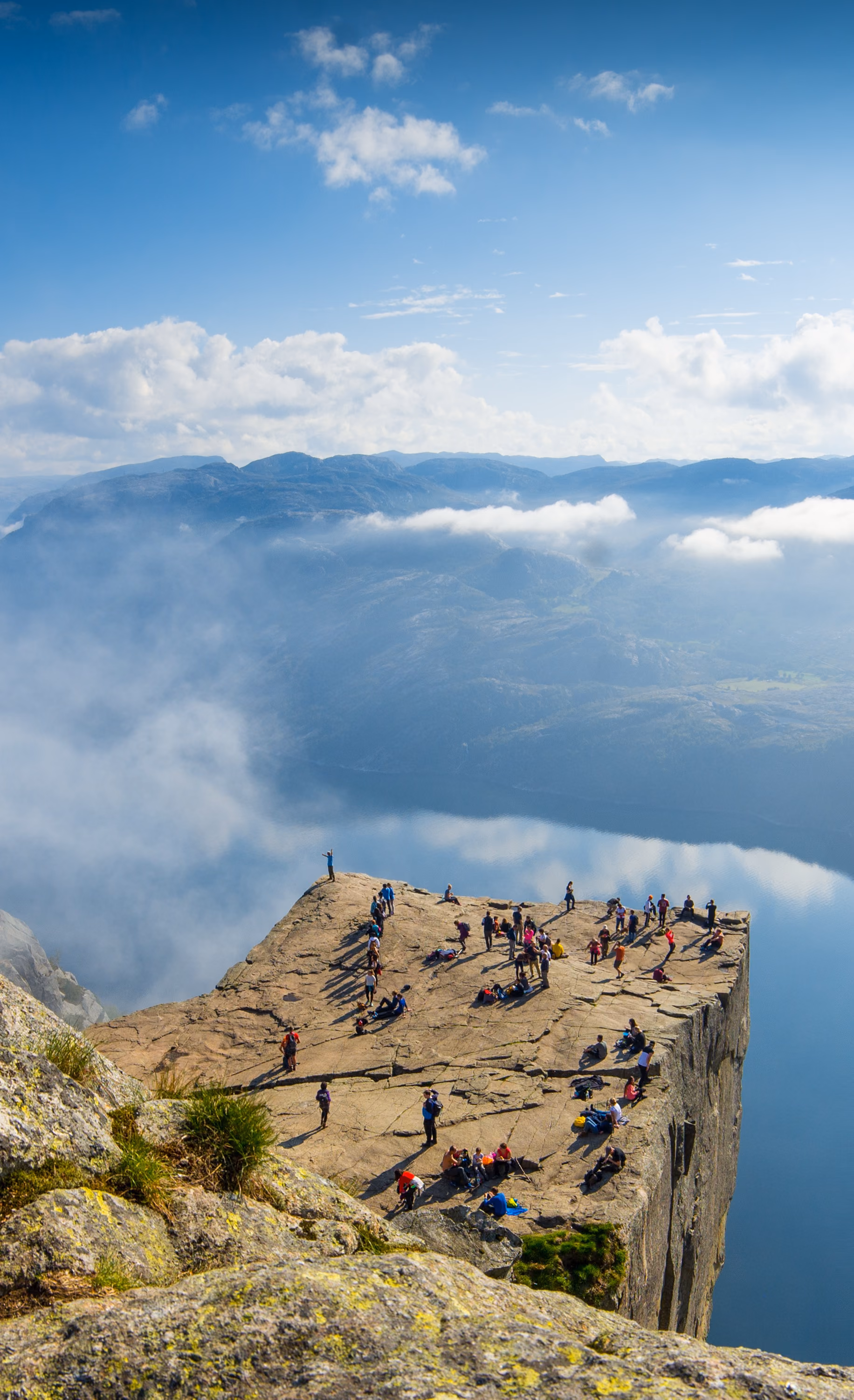 Preikestolen, an iconic landmark near Stavanger